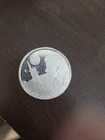 1 oz. JFK & APOLLO SPACE MISSION round .999 fine silver