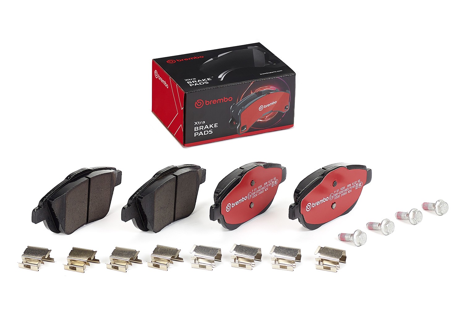 Brake Pads Set fits VAUXHALL CROSSLAND X 1.2 Front 2017 on Brembo 1647863580 New