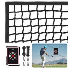 Golf Netting 10X7Ft Golf Practice Net with Target, Sport Practice Barrier Net...