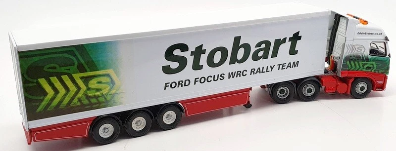 Corgi 1/50 Scale CC14012 - Volvo FH Box Trailer Eddie Stobart - Image 2 of 4