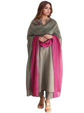 Women's Silk Viscose Straight Solid Kurta with Pant  Dupatta
