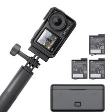 DJI Osmo Action 4 Adventure Combo 4K 120fps Action Camera with 3 Batteries