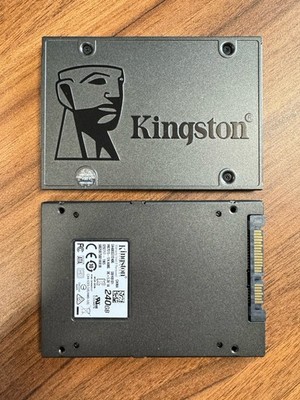 Kingston SSD A400 2,5 Zoll 240GB Interne SSD - Schwarz (SA400S37/240G)
