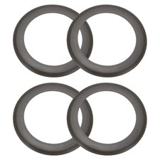 4pcs 68mm OD 48mm ID 1.0mm Thickness Air Compressor Piston Ring, Silver