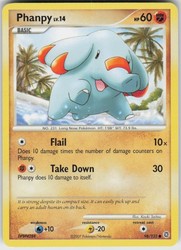 Phanpy 98/132 Secret Wonders Common