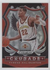 2020-21 Panini Prizm Draft Picks Crusade Red 292/299 Tyrese Haliburton #90 6en