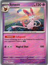 Sylveon (Poke Ball Pattern) 040/131 Prismatic Evolutions Holo Rare