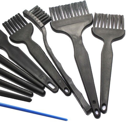 10x Keyboard Brush Kit Prevents Static Small Cleaning Dust Brush Kit For Phon CB - Afbeelding 3 van 12