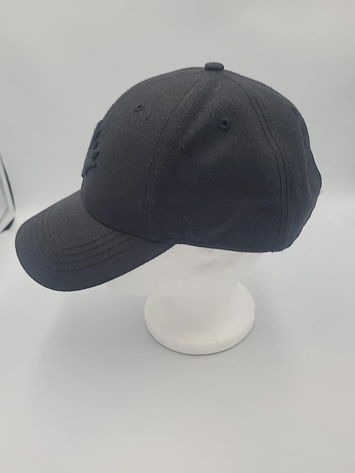 Gorra de béisbol Roots Modern Leaf negra Snapback mezcla de lana de arce canadiense OS Foto 4 de 4