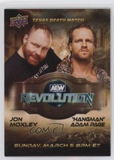 2024 AEW All Elite Wrestling Posters Hangman Adam Page Jon Moxley #AP-5 02l5