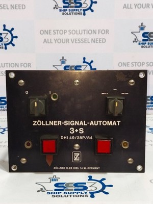 Zollner DHI 49/28P/84 Signal-Automat 3+S Automatic Signal Controller