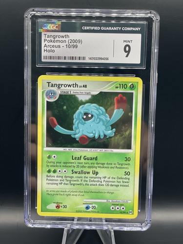 Tangrowth graded CGC 9 for sale on eBay