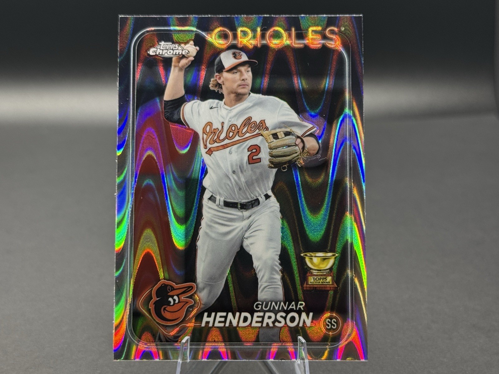 2024 Topps Chrome - Gunnar Henderson #36 RayWave Refractor