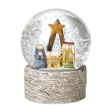 Nativity Scene Christmas Snow Globe by Heaven Sends Home Accessory and Gift Idea