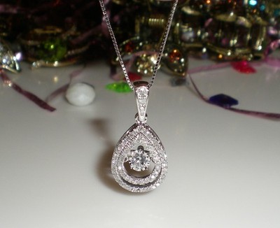 Unstoppable Love 10K WG 1/3ct Diamond Necklace   KAY   $1199   STUNNING!