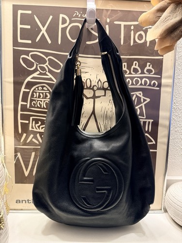 Authentic Gucci Soho Large Hobo Bag with Original Dust Bag