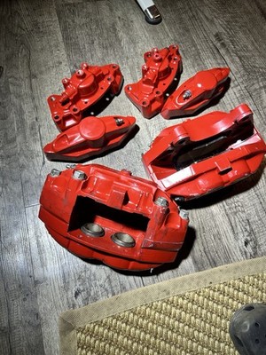 INFINITI NISSAN 2007-2022 OEM FRONT REAR LEFT RIGHT AKEBONO BRAKE CALIPERS (SET)