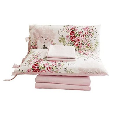  Floral Sheet Set Cal King, Farmhouse Bedding Extra Soft 100% Cotton Vintage 