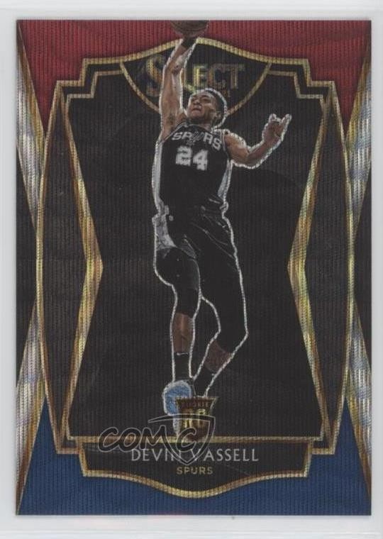 2020-21 Panini Select Premier Level Tri-Color Prizm Devin Vassell #179 0re1
