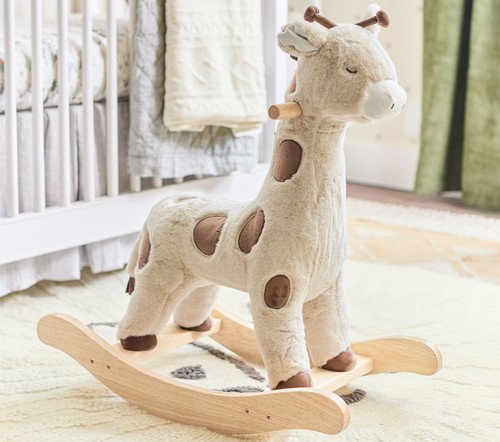 Giraffe Critter Plush Nursery Rocker