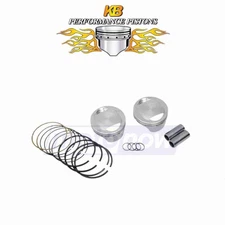 KB Cast Piston Set for 1985 Harley Davidson FXSB Low Rider - Belt - Engine tf