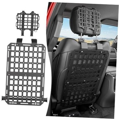 Seatback Molle Panel Compatible with 2PCS Seat Back+1PC Headrest Molle Panel