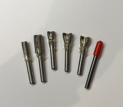 Original NIB INCRA 6-Piece Jig Router Bit Set By Whiteside