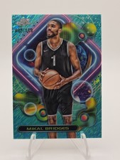 2023-24 Topps Cosmic Chrome - Mikal Bridges #11 Aqua Equinox Refractor /149