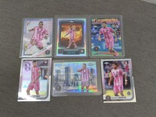 2025/26 Topps Chrome MLS Messi, Suarez, De Paul + 3 weitere Karten