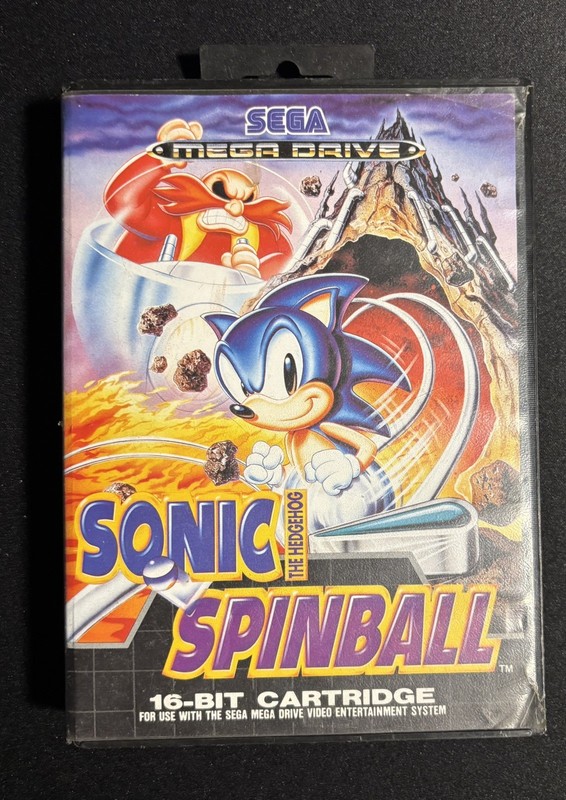 Sonic Spinball - Sega Mega Drive Game Boxed - Tested - PAL