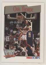 1991-92 NBA Hoops Supreme Court Otis Thorpe #468 0c4