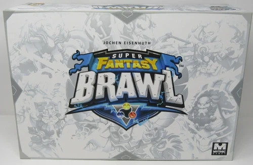 Mythic Games Board Game Super Fantasy Brawl (Kickstarter Ed) Box EX/NM