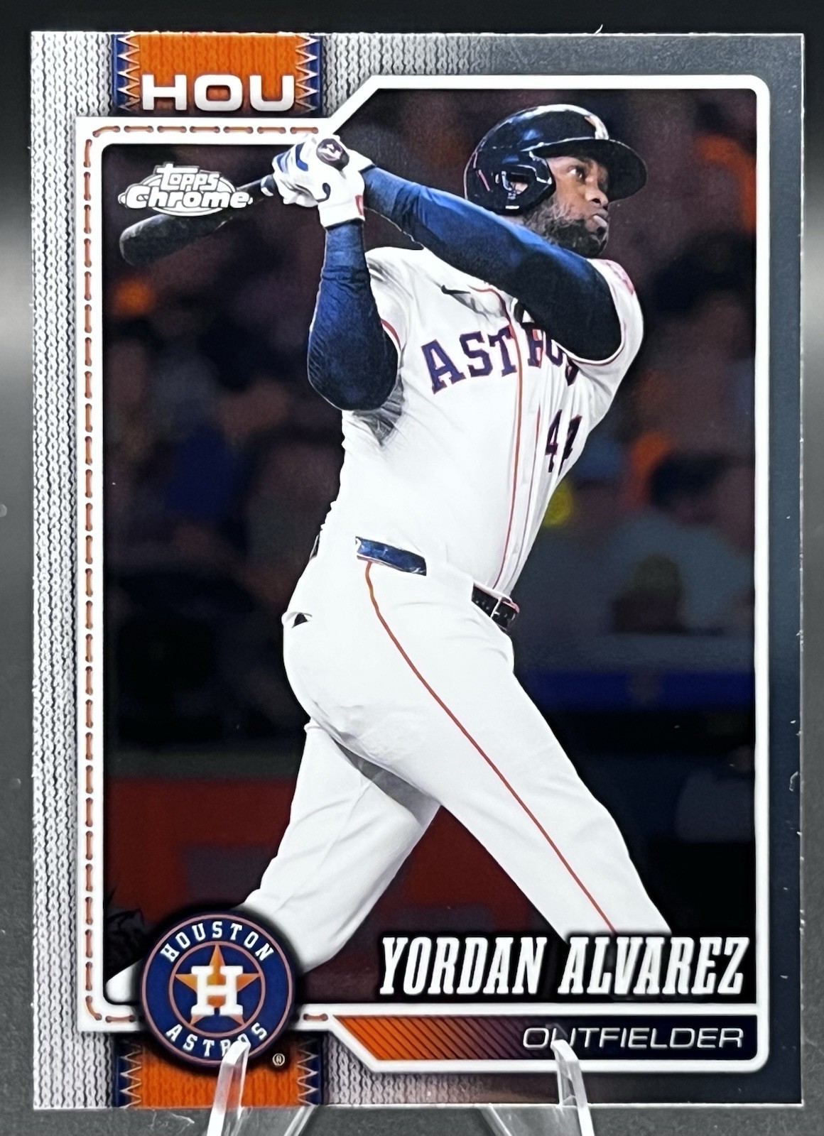 2026 Topps Chrome Yordan Alvarez #3 Houston Astros Base Card