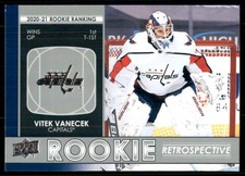 2021-22 Upper Deck Rookie Retrospective Vitek Vanecek Washington Capitals #RR-13