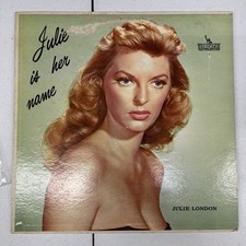 JULIE LONDON  is Her Name BARNEY KESSEL guitar Stereo VG+ Wax