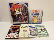 Job Lot x6 Childrens Kids Magic Card Trick Conjuring Books Paul Daniels Annual