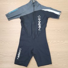 Dive Sail Swimming Suit XL Gray Black Authentic Competition Swimwear NWT
