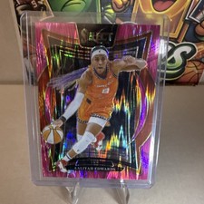Aaliyah Edwards 2025 Select WNBA Pink Flash Prizm #32 Sun