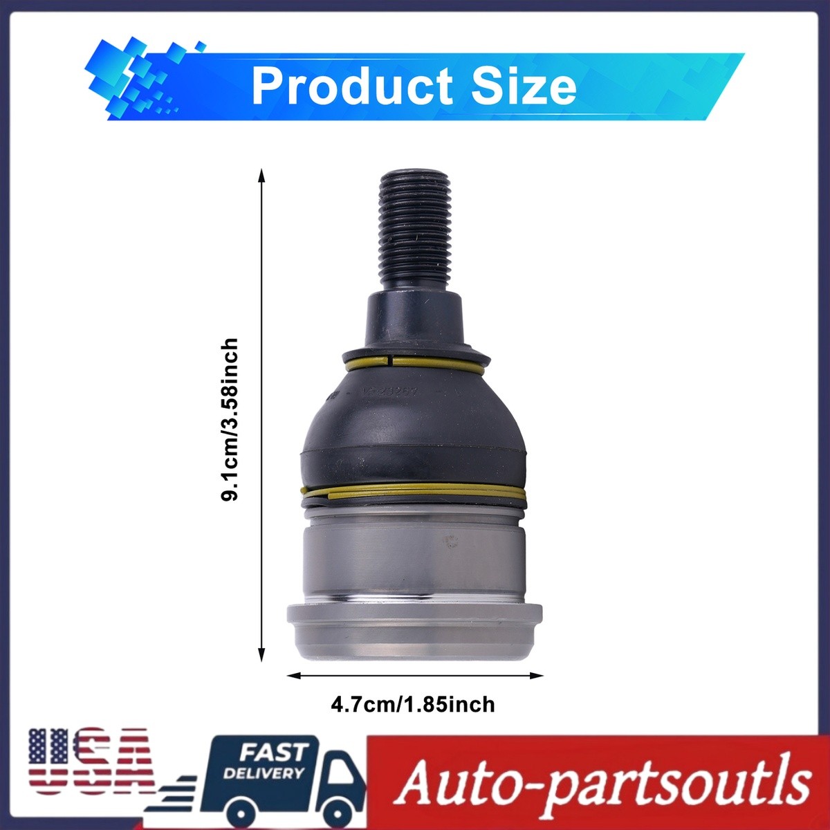 McLaren 600LT Front Lower Ball joint P/N 14BA022CP