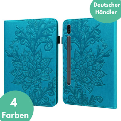 Hülle für Samsung Galaxy Tab S11 mit 9H Schutzglas Panzerfolie Schutz Full Case