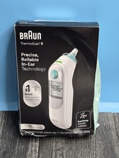 Braun ThermoScan 5 w ExactTemp Stability Ear Thermometer NEW SHIP