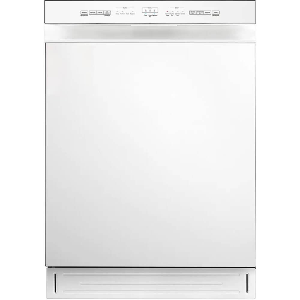 Midea 24" Built-In Dishwasher MDF24P1BWW 52 dBA Front Control White