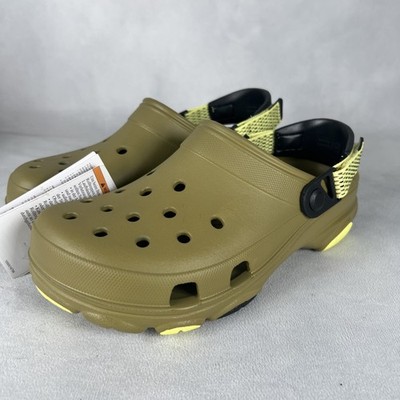 Crocs Classic All Terrain Olive Clog Multi Unisex Sandals M7/W9 NEW with TAGS