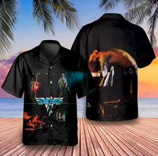 Van Halen Album Hawaiian Shirt, Casual Shirt For Men