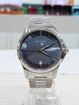 Gucci Timeless Date Stahl Herrenuhr YA126441 126.4 152538472