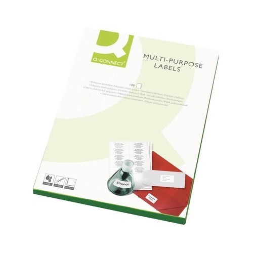 A4 Adhesive Labels. 65 per sheet. 100 sheets.