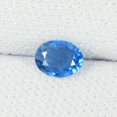 0.14 ct BEST GRADE  NEON BLUE NATURAL AFGHANITE GEMS OVAL See Vdo SLF