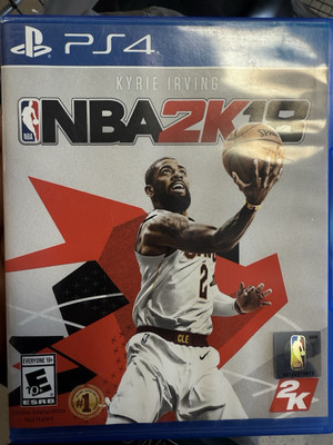 NBA 2K18 -- Kyrie Irving Cavs Cover (Sony PlayStation 4 PS4, 2017) (tested)