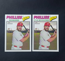 Kyle Schwarber 2026 Topps Heritage - “Schwarbs” Nickname Variation and Base #159