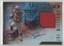 2017 Panini Illusions First Impressions Memorabilia Joe Williams #134 Auto 1p5